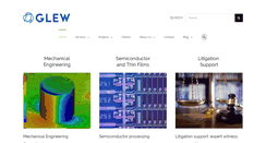 Desktop Screenshot of glewengineering.com